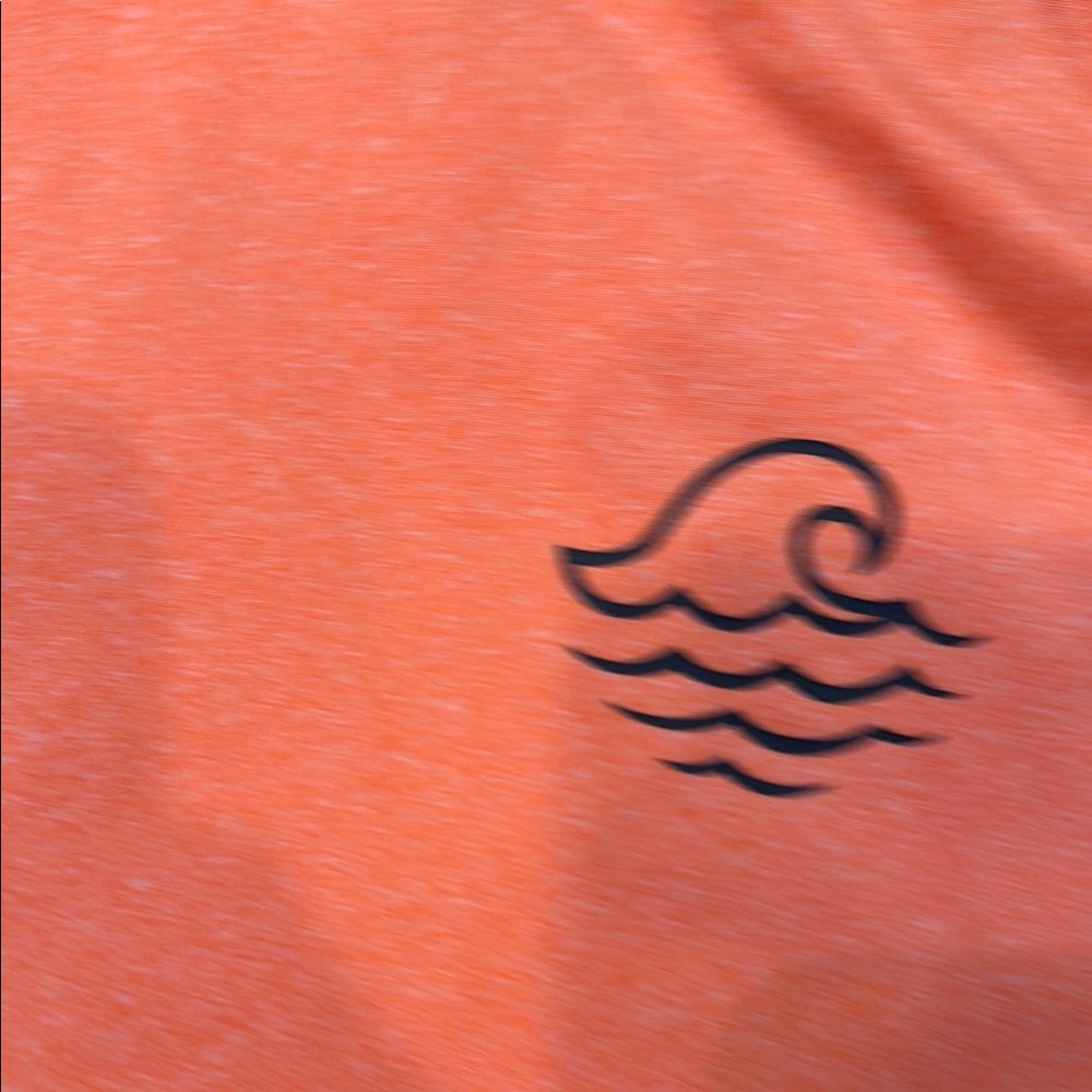 Orange Short Sleeve Rash Guard - Picture 3 of 5